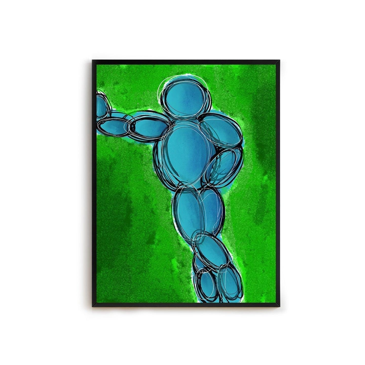 Ben Arka Plandayım Ama Mekana Hakimim Dijital & Fine Art Baskı