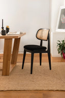 Ben Comfy Ahşap Sandalye-Sandalye-Harigariga-Siyah-Kayın-NowShopFun