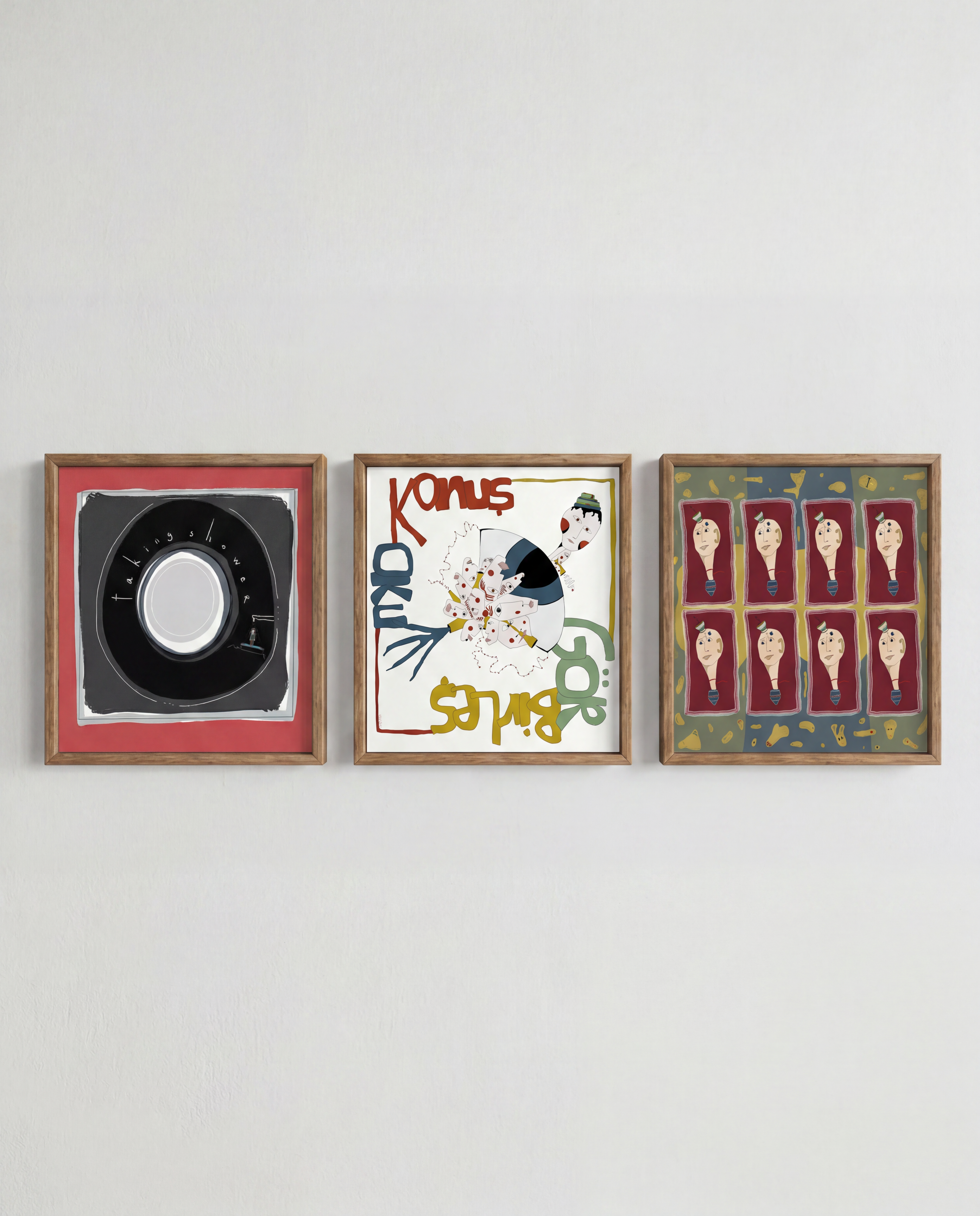Berfu Koral - Things That Heal 3' Lü Set Tablo