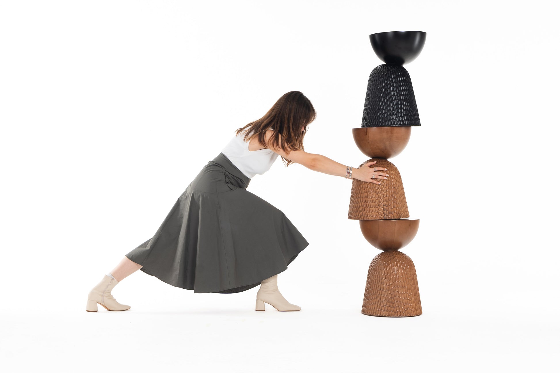 Berga Yan Sehpa-Yan Sehpa-Fika Furn-siyah-NowShopFun
