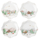 Berry & Thread North Pole Tatlı Ve Salata Tabağı Karışık 4lü Set-Juliska Sofra-Juliska-NowShopFun