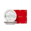 Berry & Thread North Pole Yan Servis Ve Kokteyl Tabağı Karışık 4lü Set-Juliska Sofra-Juliska-NowShopFun