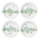 Berry & Thread North Pole Yan Servis Ve Kokteyl Tabağı Karışık 4lü Set-Juliska Sofra-Juliska-NowShopFun
