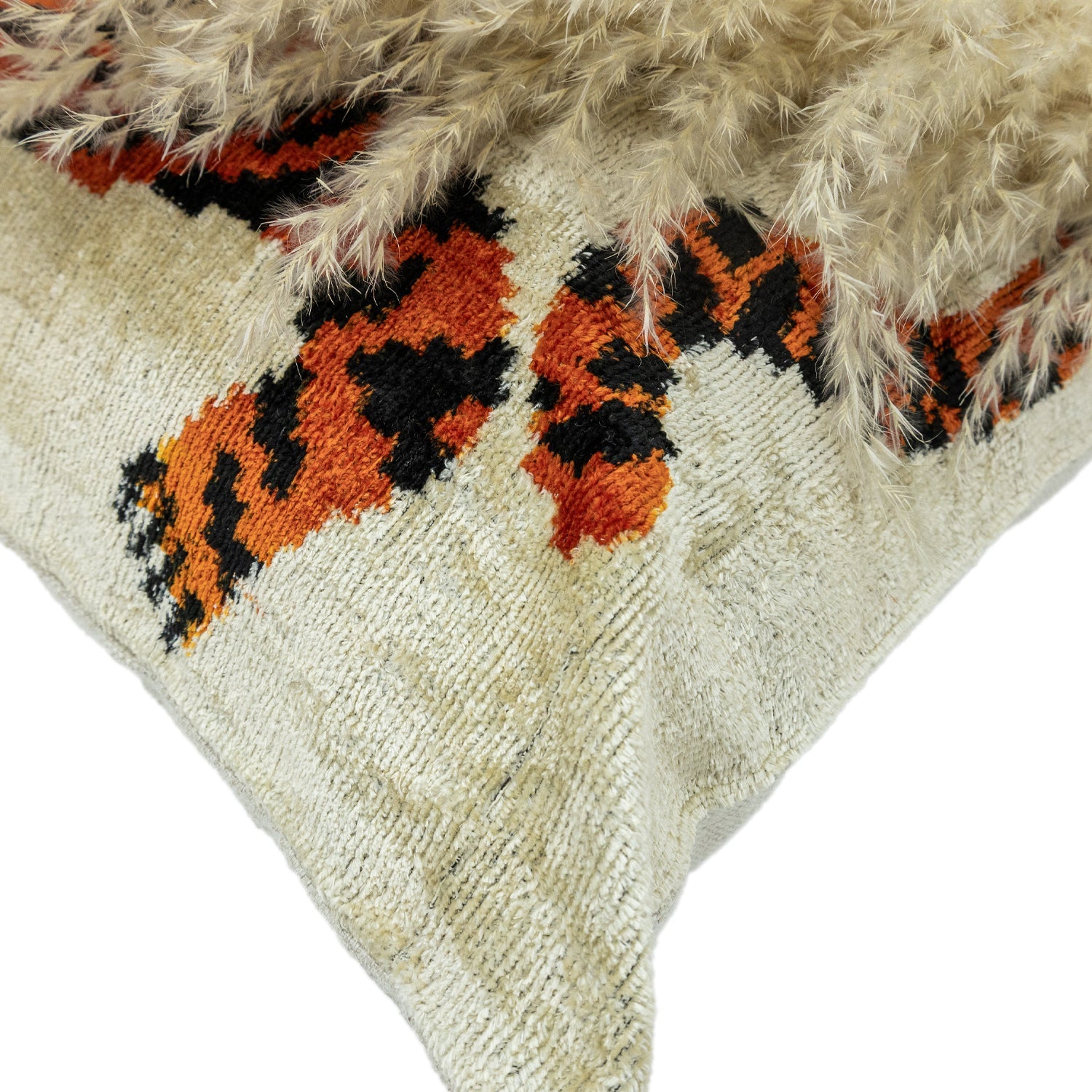 Berty Kaplan Desenli İkat Kırlent 60x40 cm