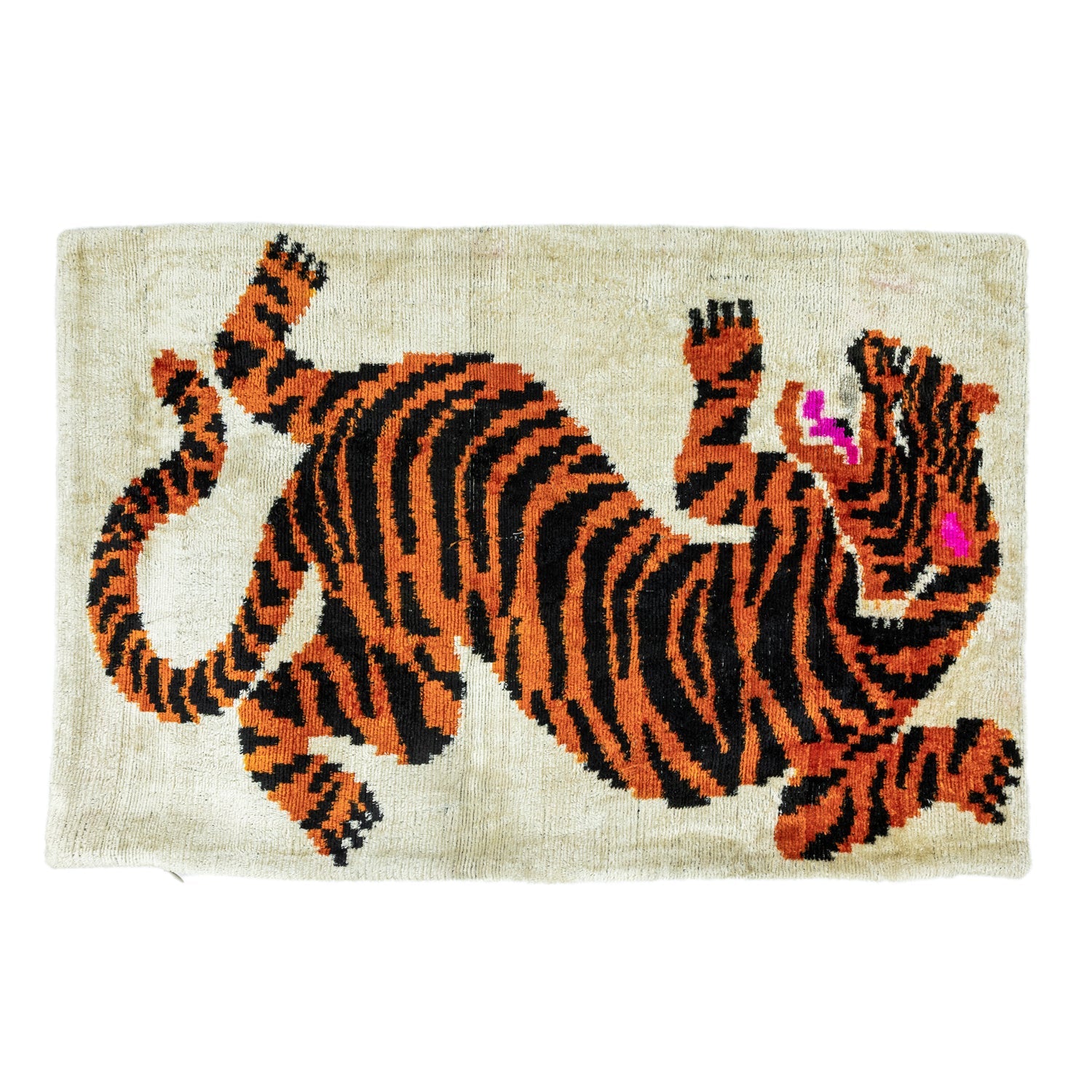 Berty Kaplan Desenli İkat Kırlent 60x40 cm