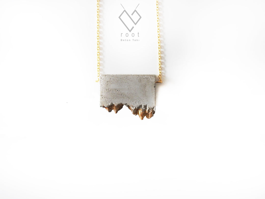 Beton Dağ Kolye-Root Jewellery-nowshopfun