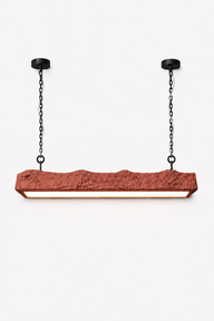 Beton Dokulu Lineer Led Sarkıt Avize-Avize-Tarz Aydınlatma-ANTRASİT-NowShopFun
