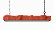 Beton Dokulu Lineer Led Sarkıt Avize-Avize-Tarz Aydınlatma-ANTRASİT-NowShopFun