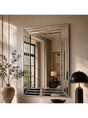 Beveled Ayna Çerçeveli Modern Duvar Aynası