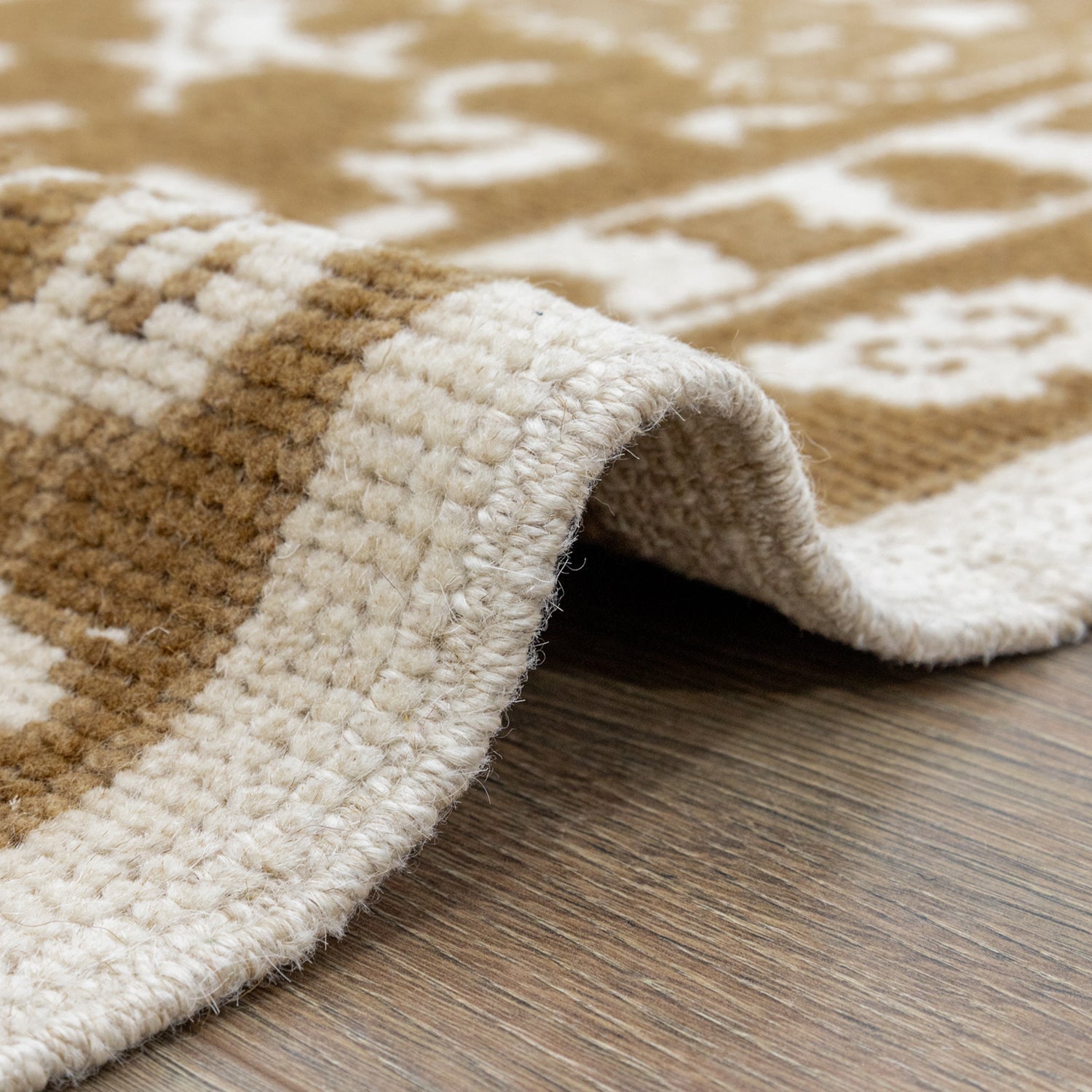 Bhalil Rustik Desenli Yün Uşak Halısı 282x361 cm-Kilim & Halı-Soho Antiq-NowShopFun