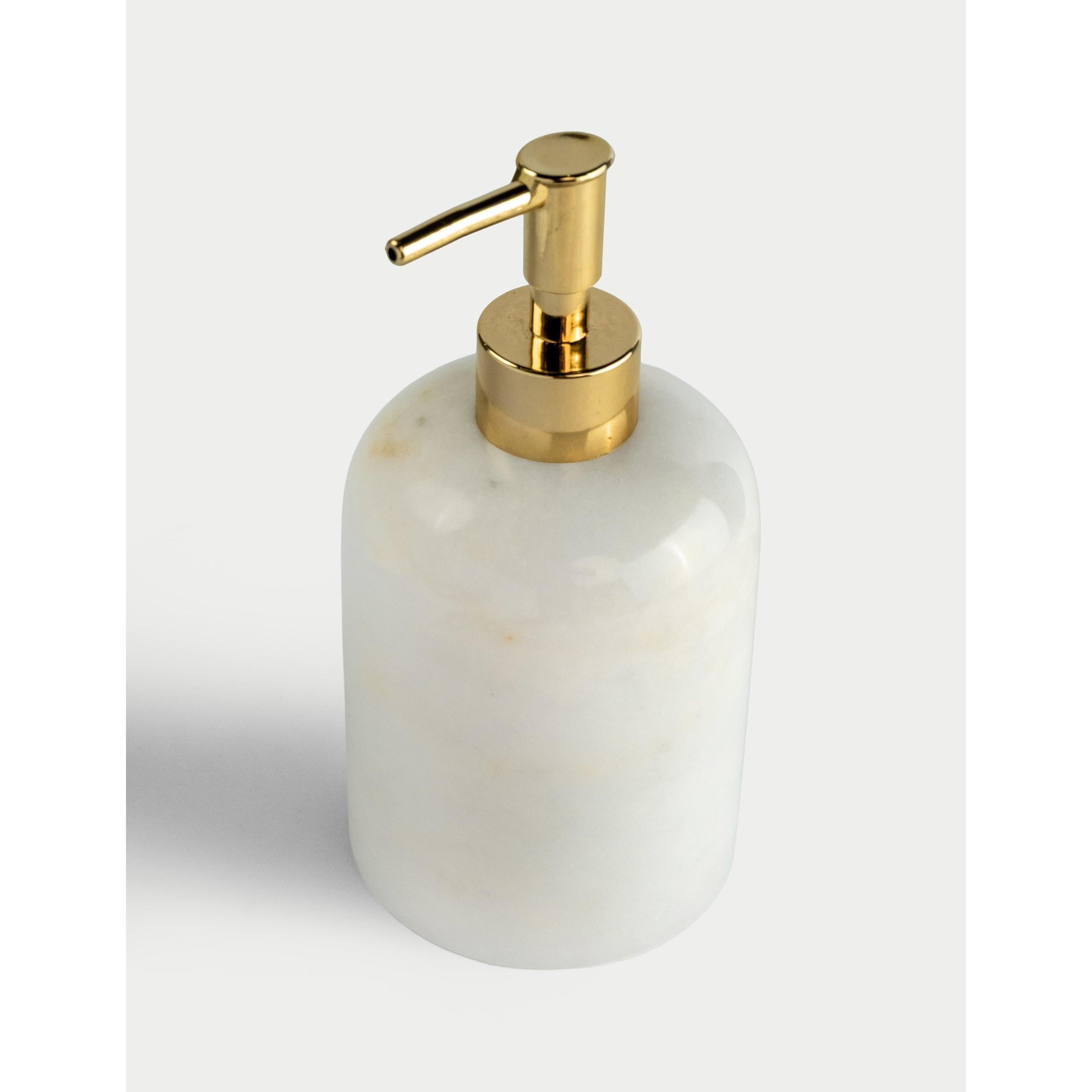 Bianco Mermer Sıvı Sabunluk - Gold