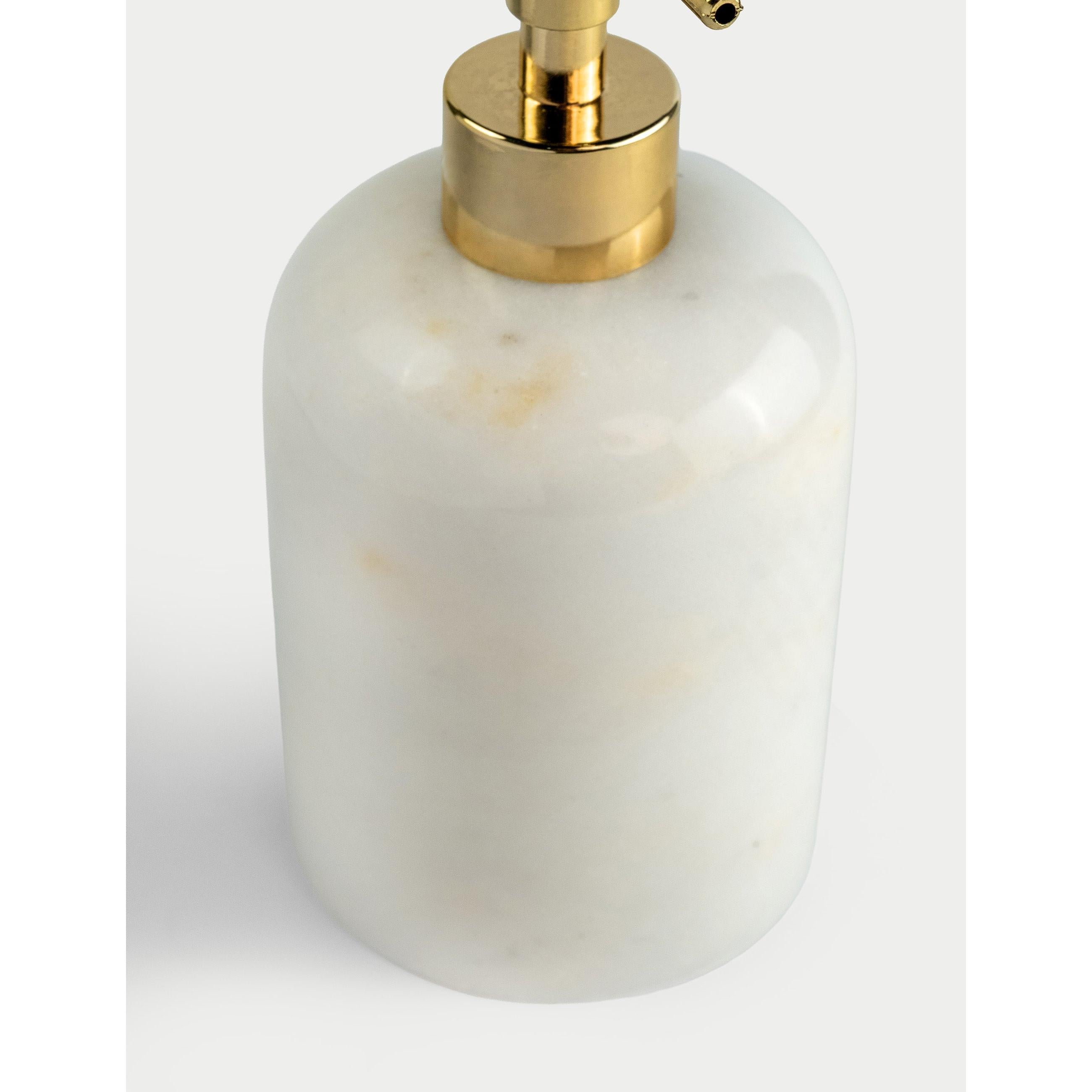 Bianco Mermer Sıvı Sabunluk - Gold