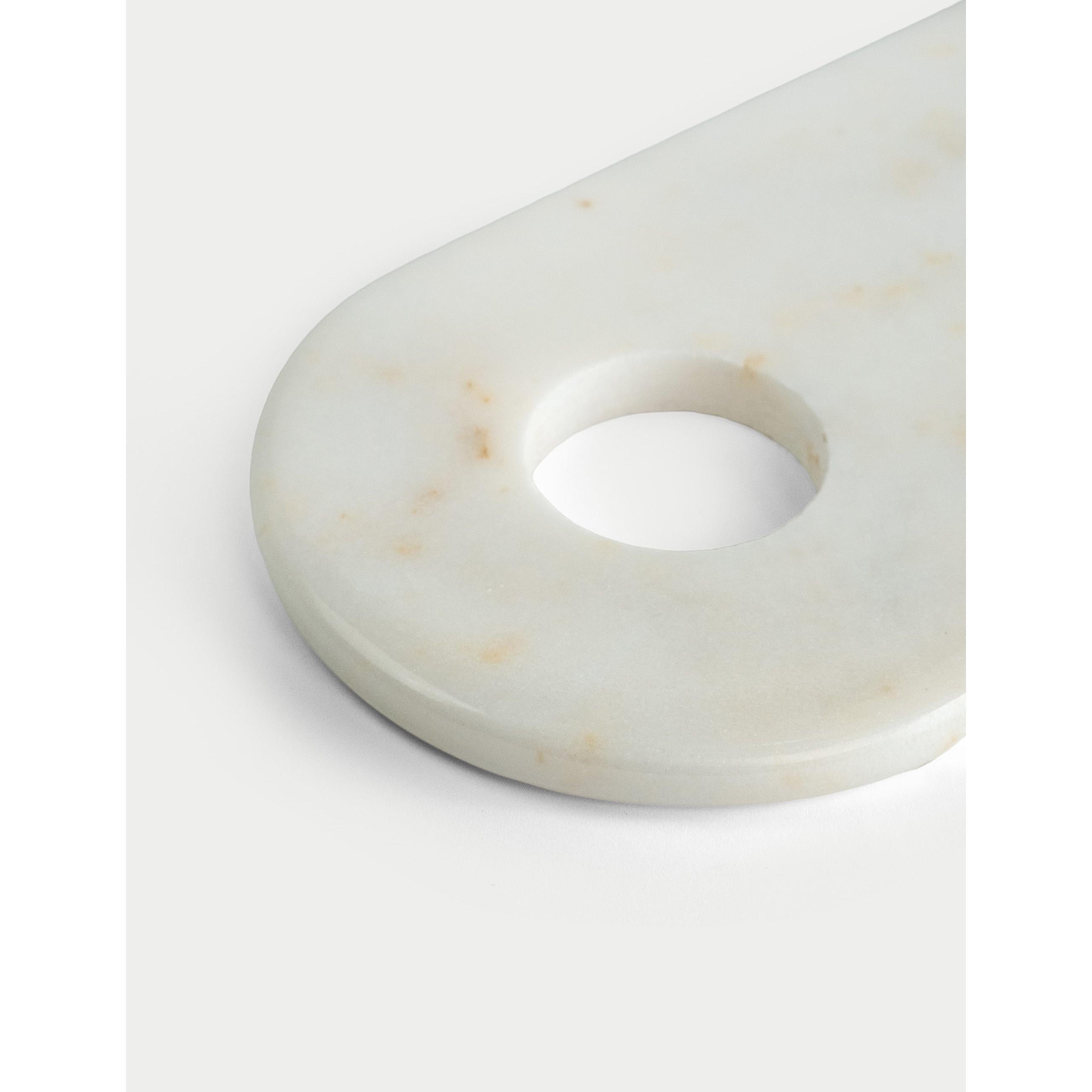 Bianco Mermer Sunum Tabağı