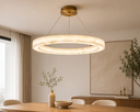 Bianco Metal Akri Avize