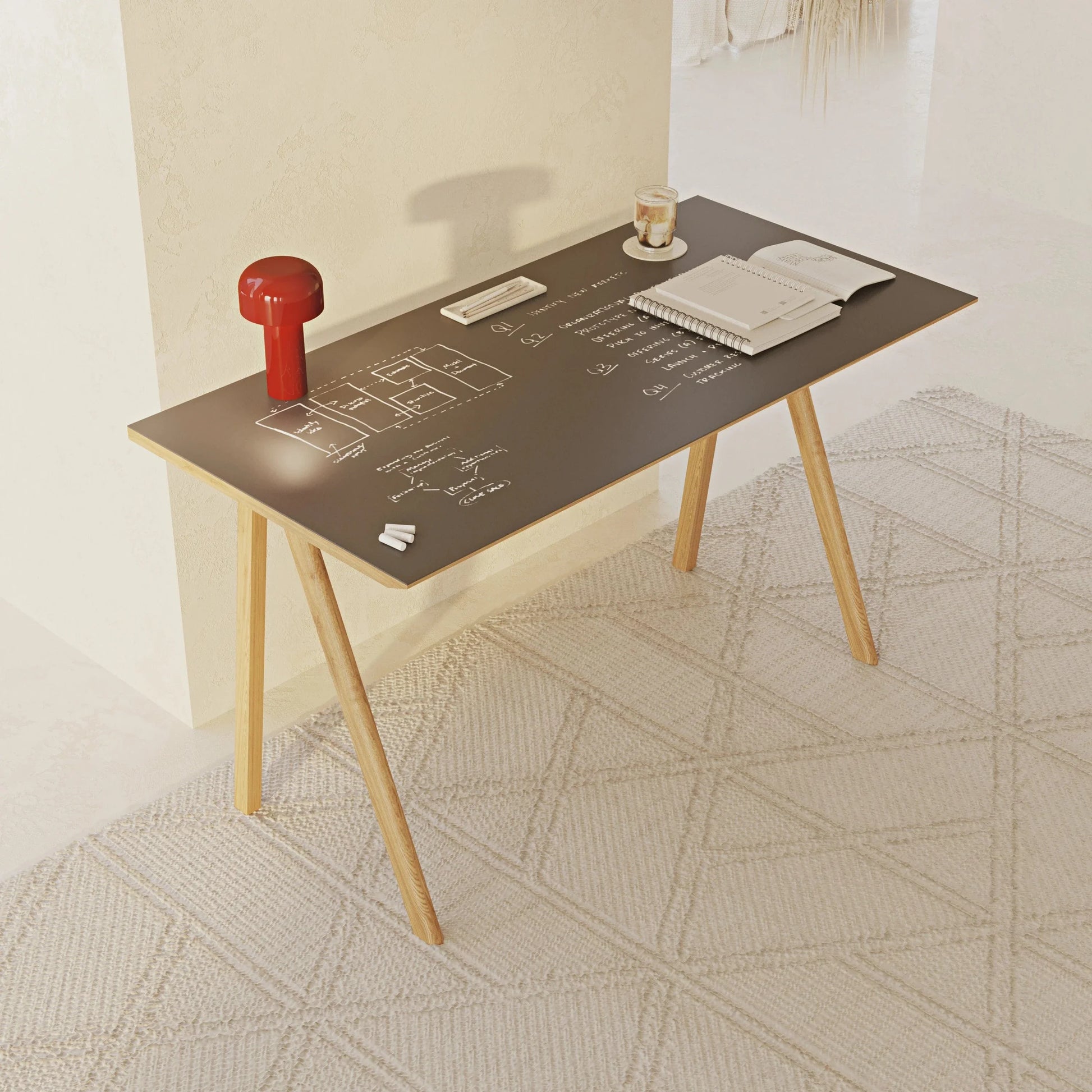 Bike Linoleum Çalışma Masası