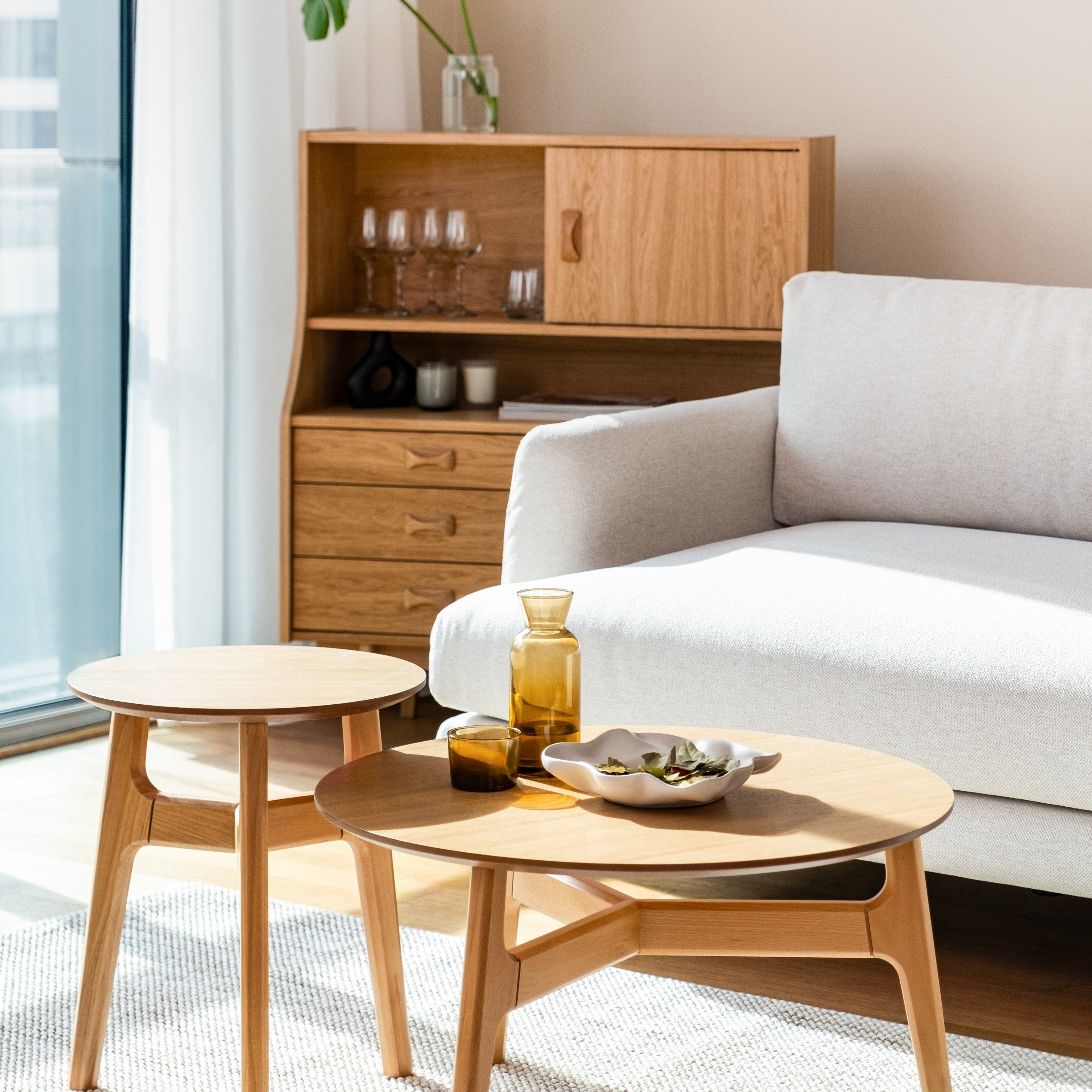 Casablanca Meşe Orta Sehpa