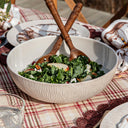 Blenheim Oak Servis Kasesi Beyaz Eskitme-Juliska Servis-Juliska-NowShopFun