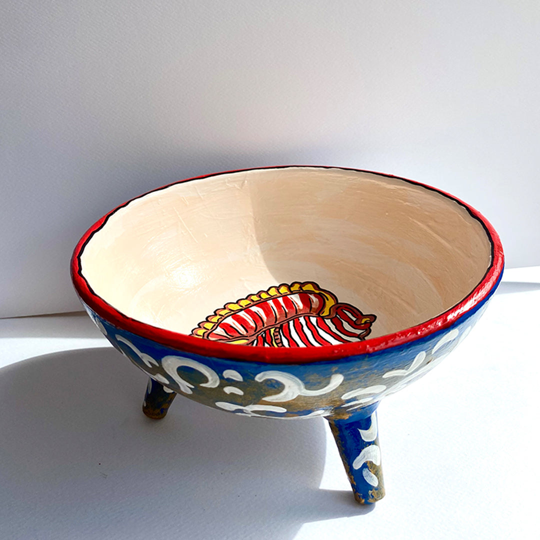 Bleu Blanc Çanak-Dekoratif Ürün-Ecle.co-NowShopFun