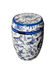Bleu Monkey Seramik Tabure-Sehpa-Box Co Concept-NowShopFun