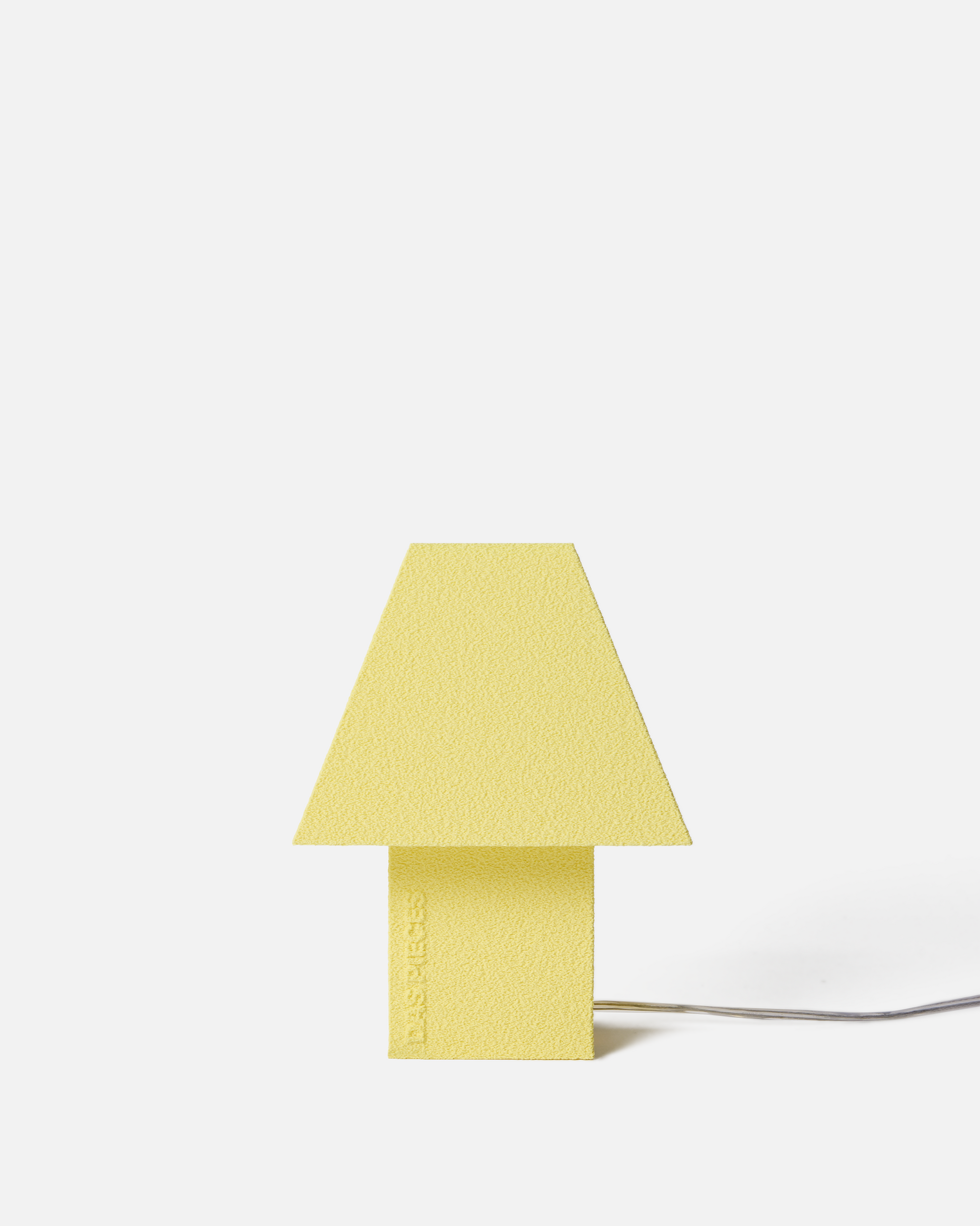 Block Mini Masa Lambası-Masa Lambası-Das Pieces-Pastel Sarı-NowShopFun