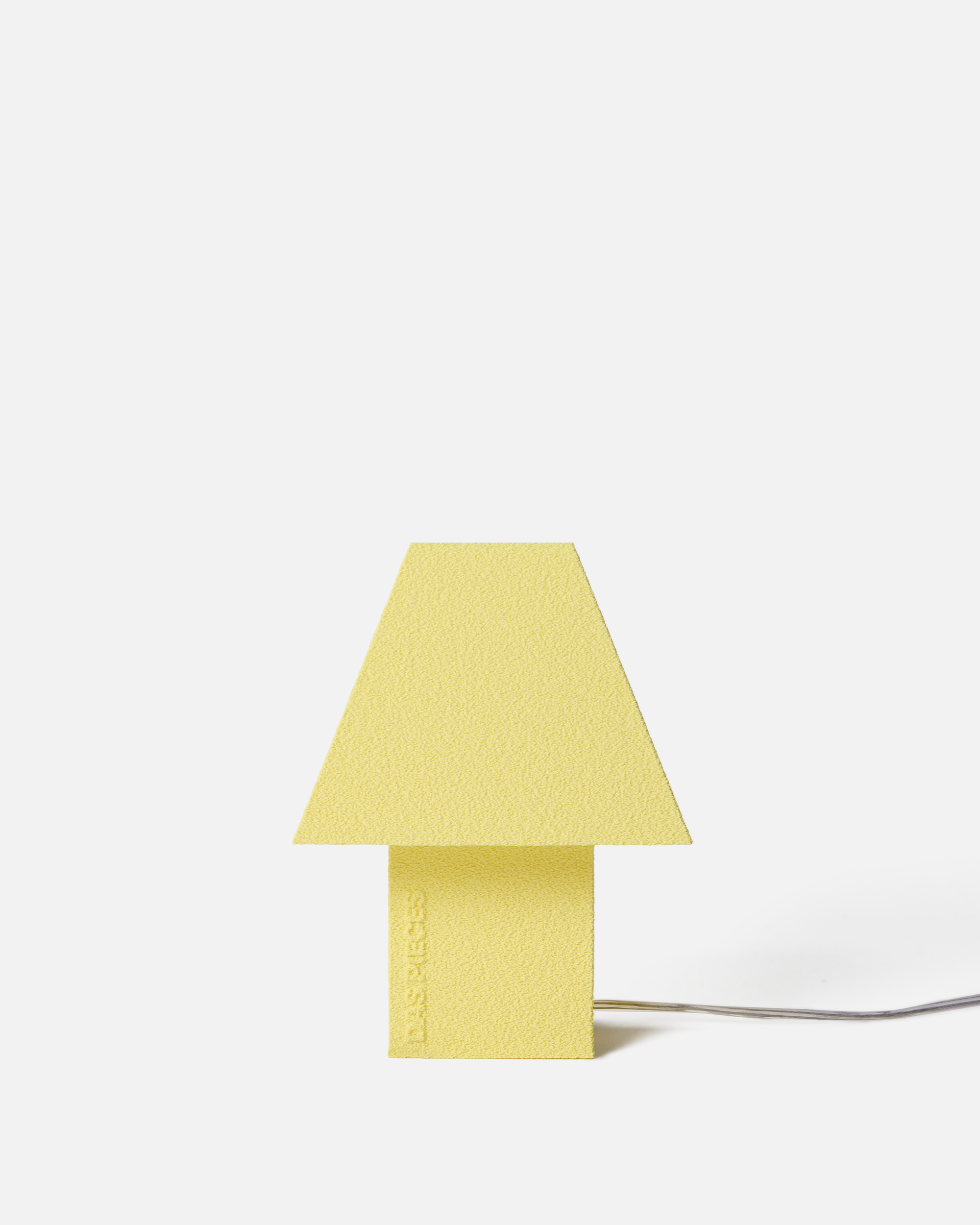 Block Mini Masa Lambası-Masa Lambası-Das Pieces-Pastel Sarı-NowShopFun