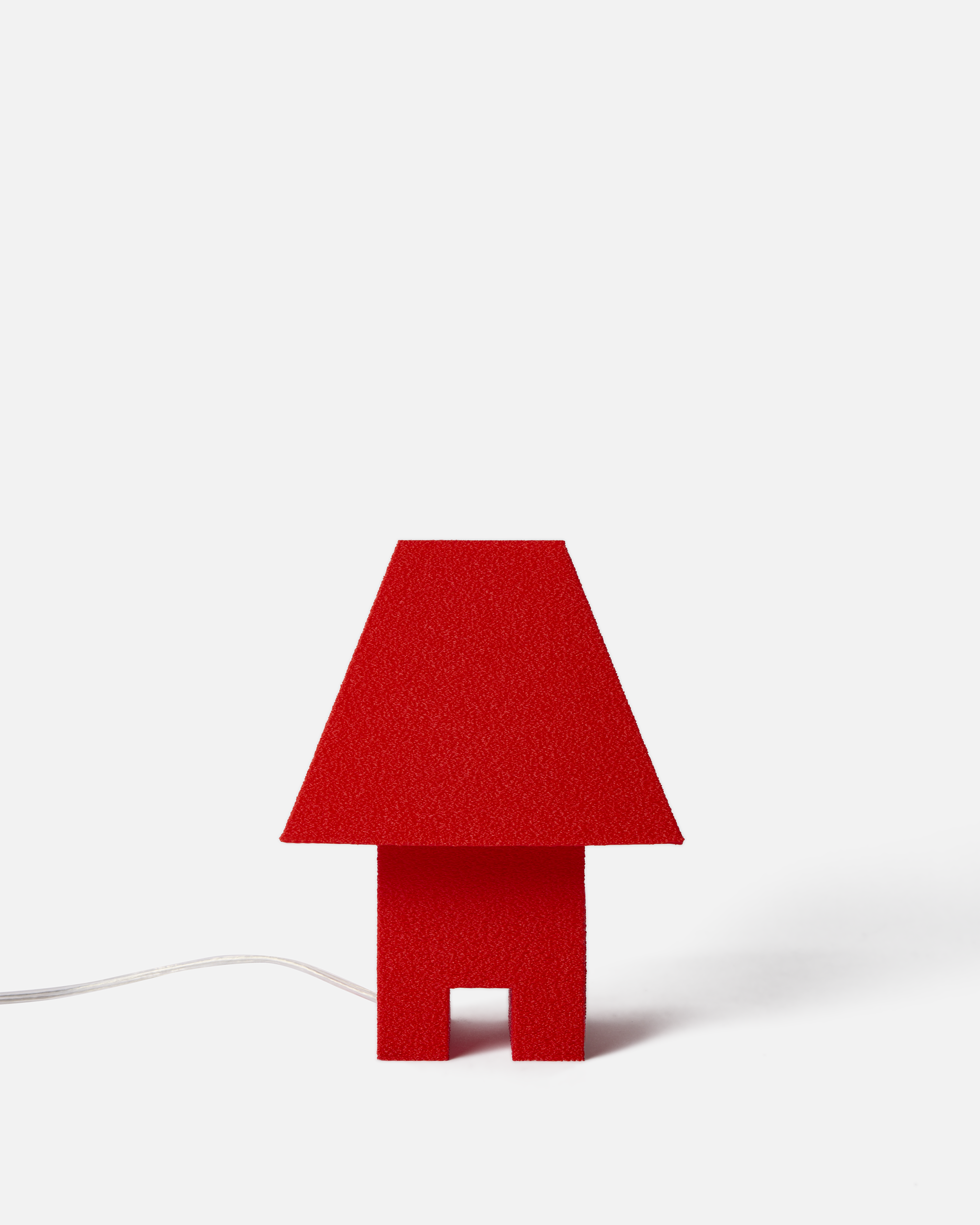 Block Mini Masa Lambası-Masa Lambası-Das Pieces-Kırmızı-NowShopFun