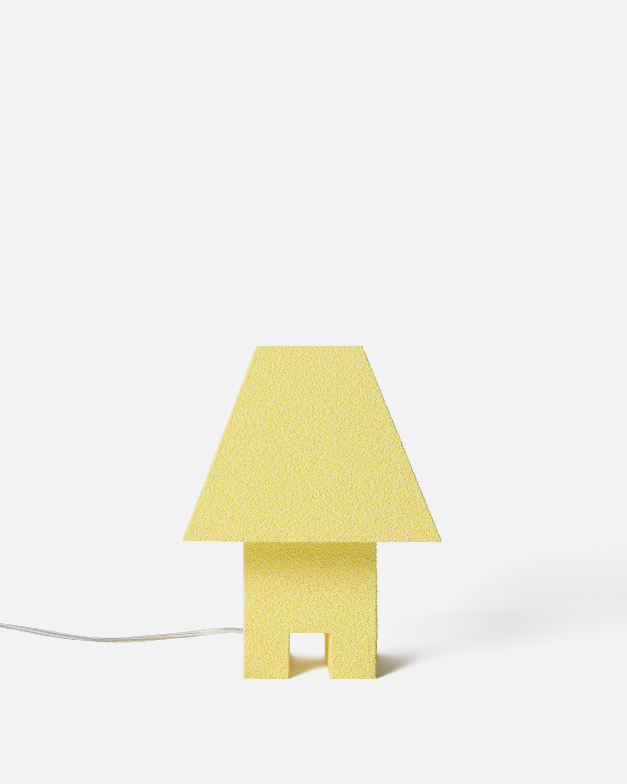 Block Mini Masa Lambası-Masa Lambası-Das Pieces-Pastel Sarı-NowShopFun