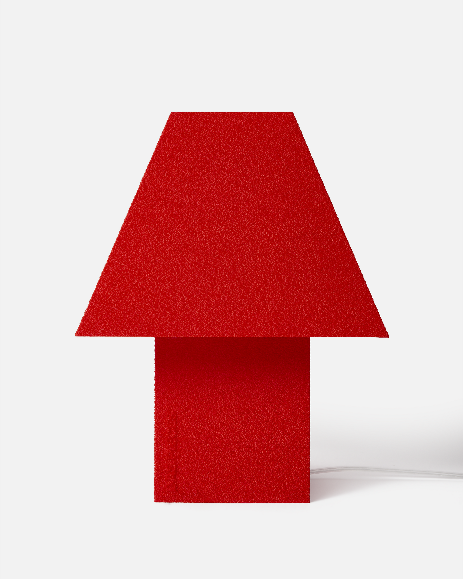 Block Regular Masa Lambası-Masa Lambası-Das Pieces-Kırmızı-NowShopFun