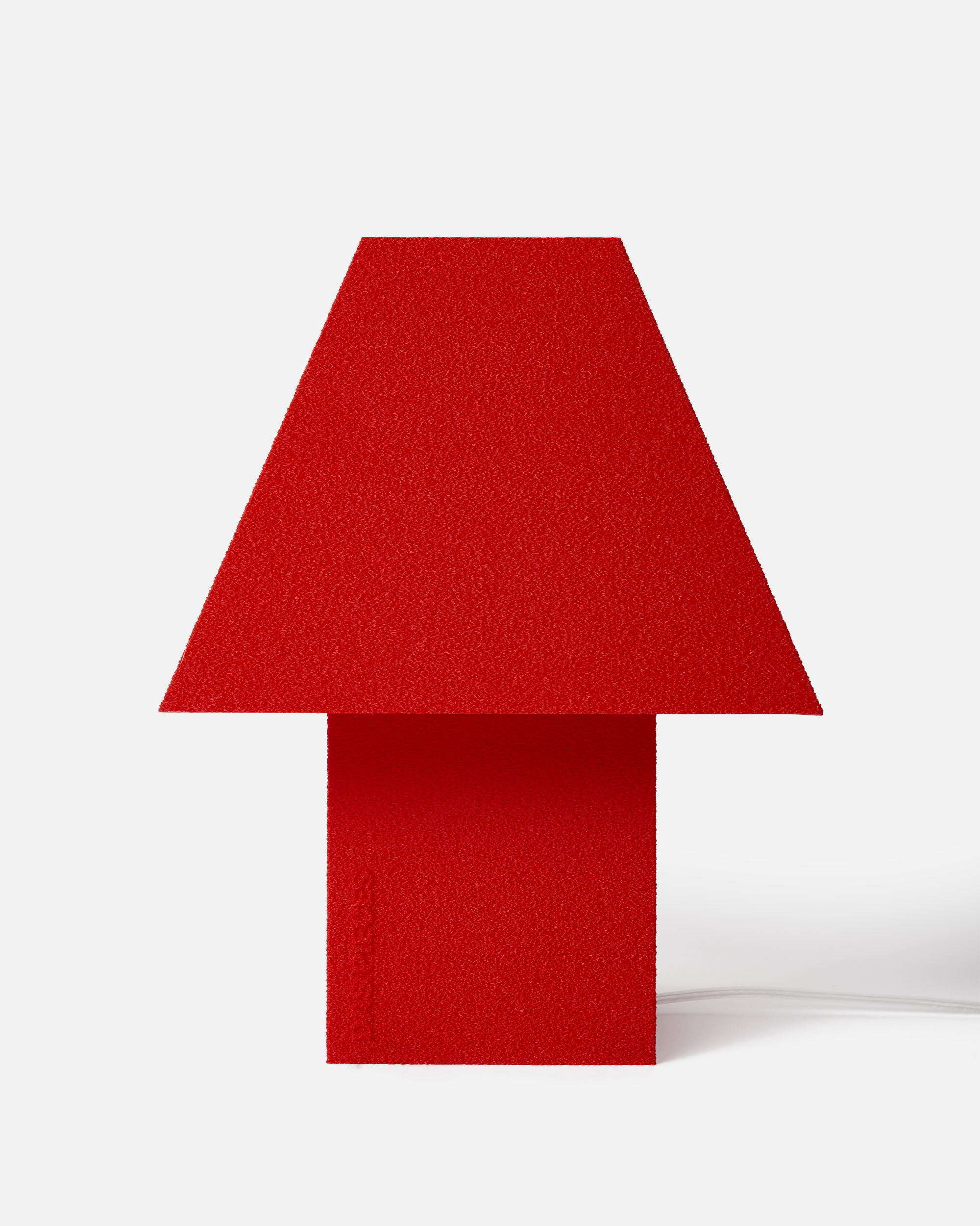 Block Regular Masa Lambası-Masa Lambası-Das Pieces-Kırmızı-NowShopFun