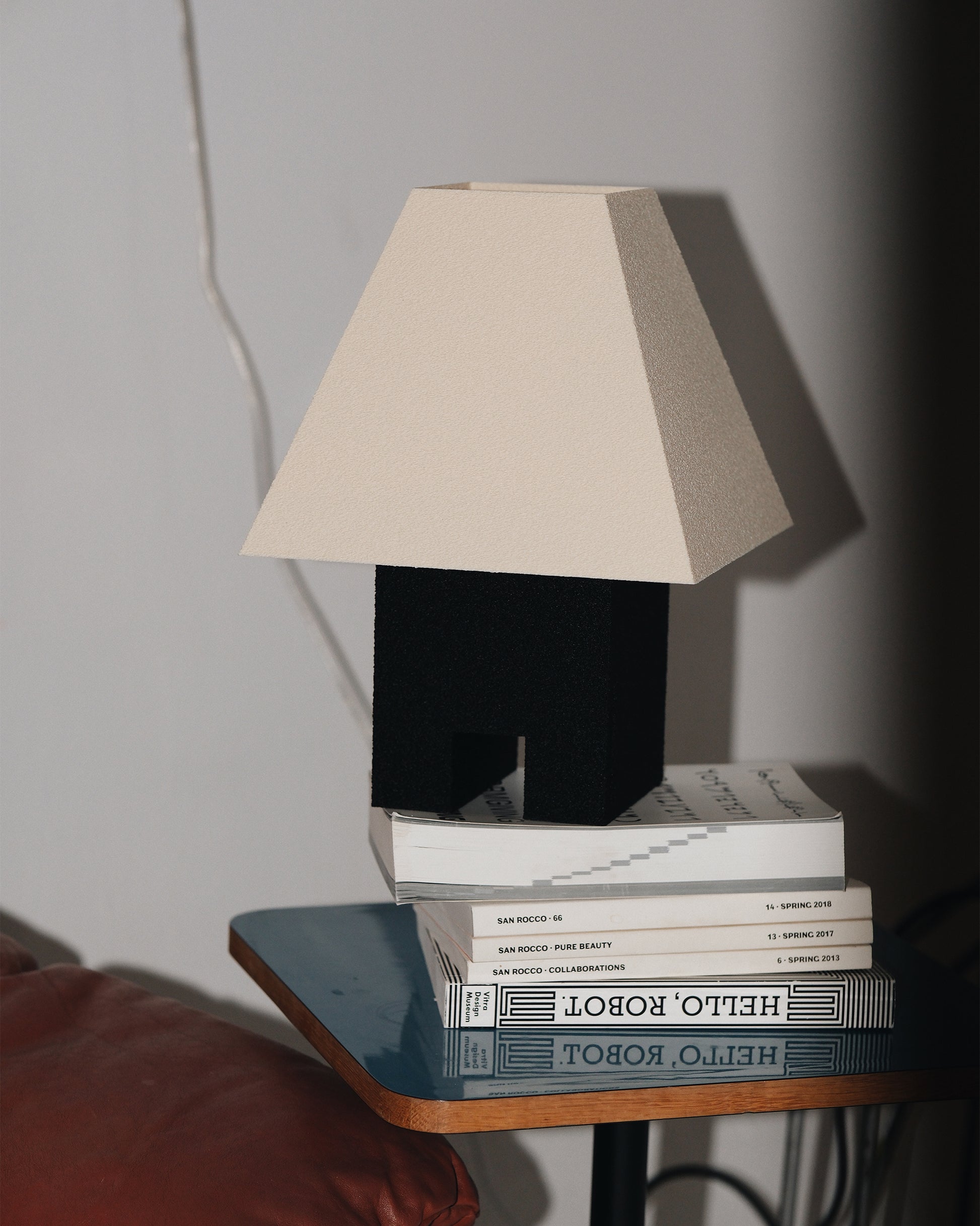 Block Regular Masa Lambası-Masa Lambası-Das Pieces-Kırmızı-NowShopFun