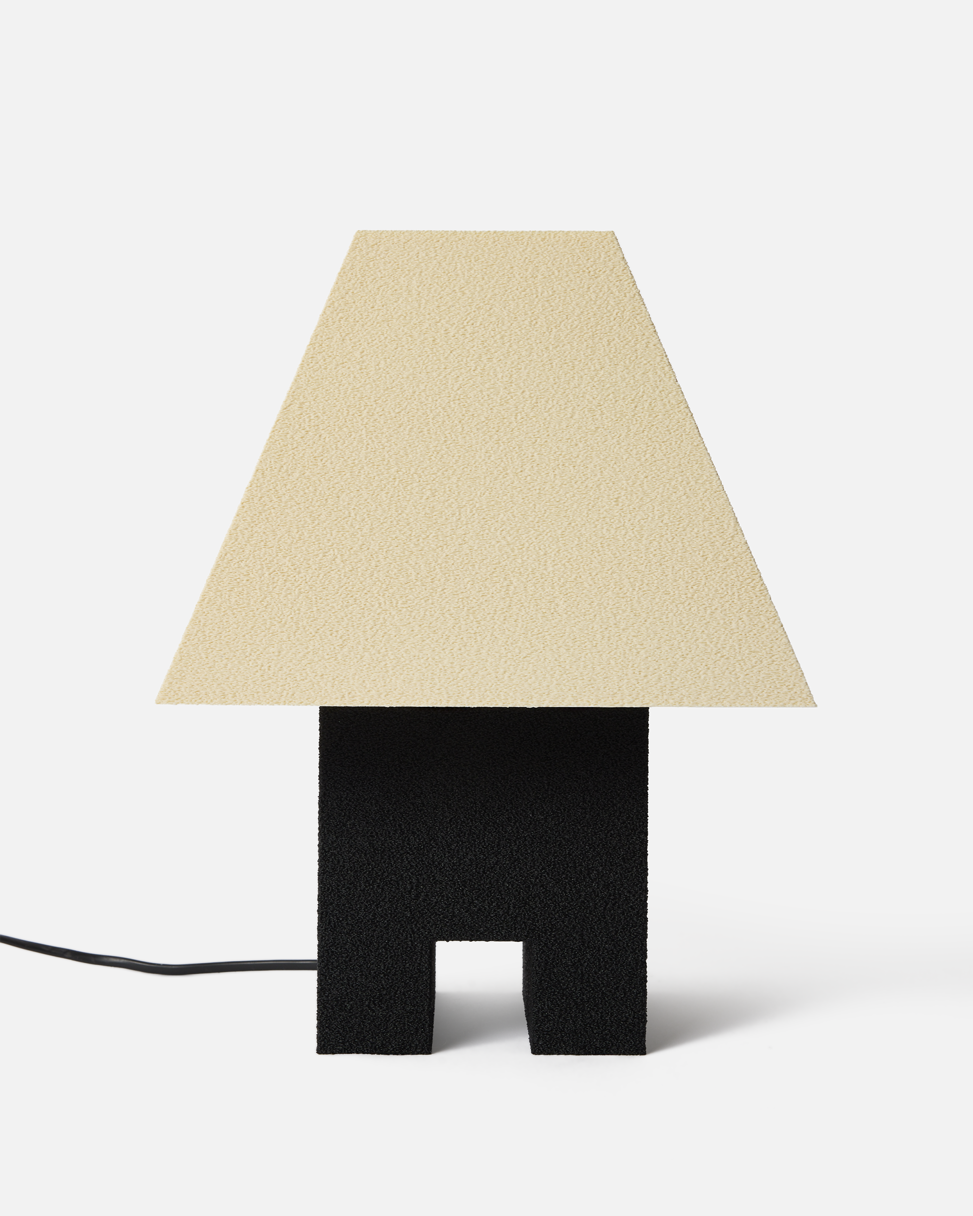 Block Regular Masa Lambası-Masa Lambası-Das Pieces-Krem-NowShopFun