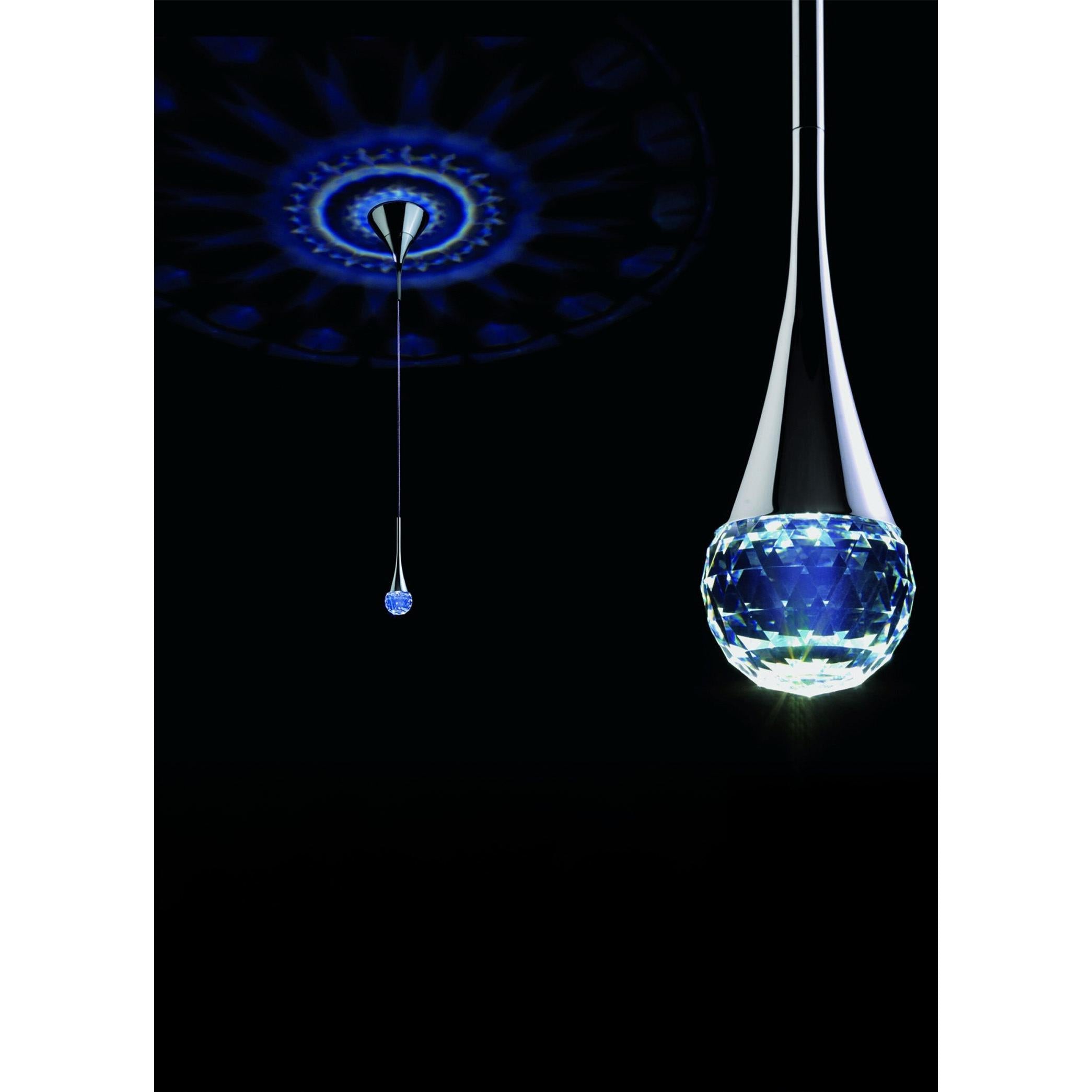 Bloom 1l Sarkit Kri̇Stal-Krom Ø5x70 Cm Led 4w