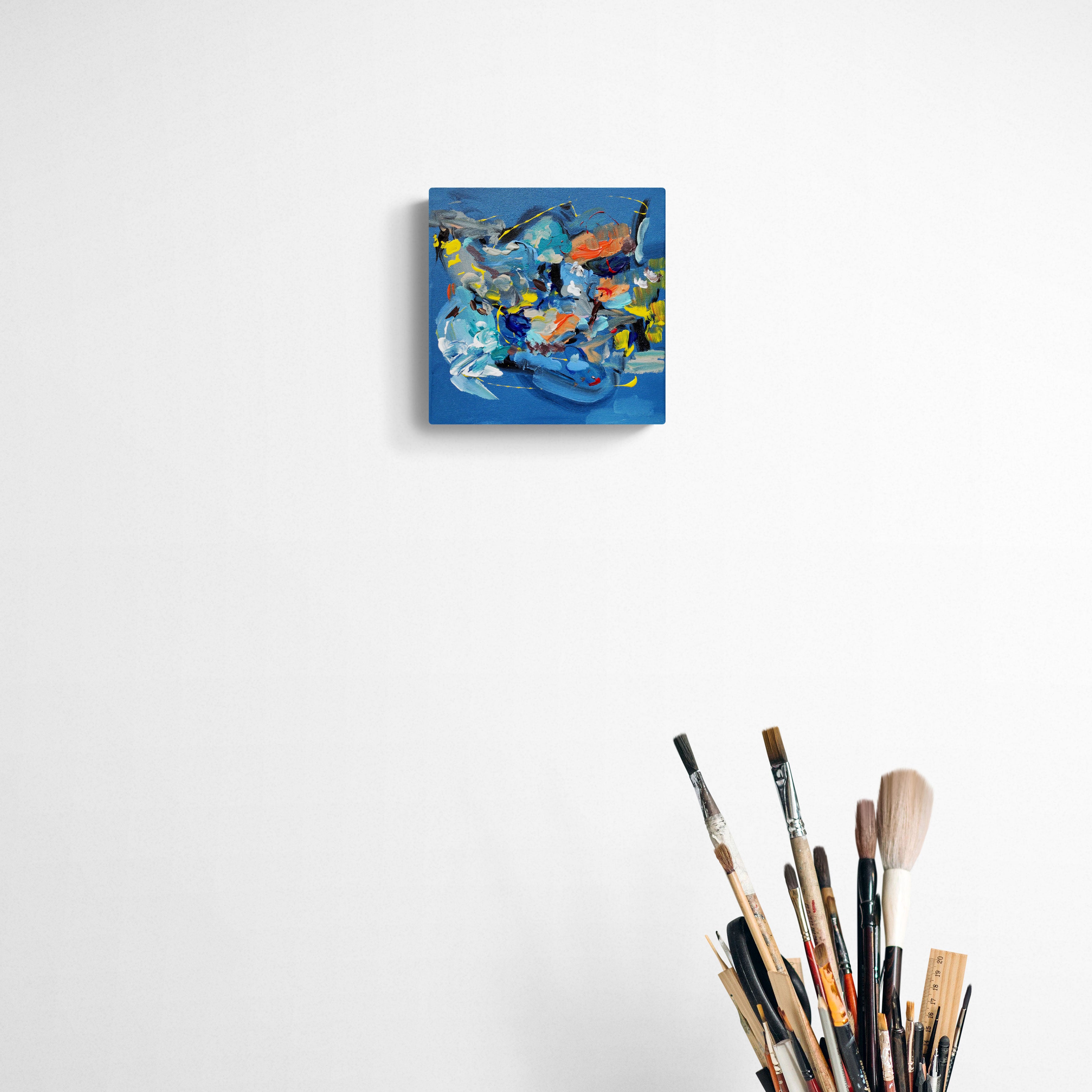 Blue Composition No:2 Tablo