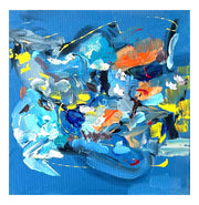 Blue Composition No:2 Tablo