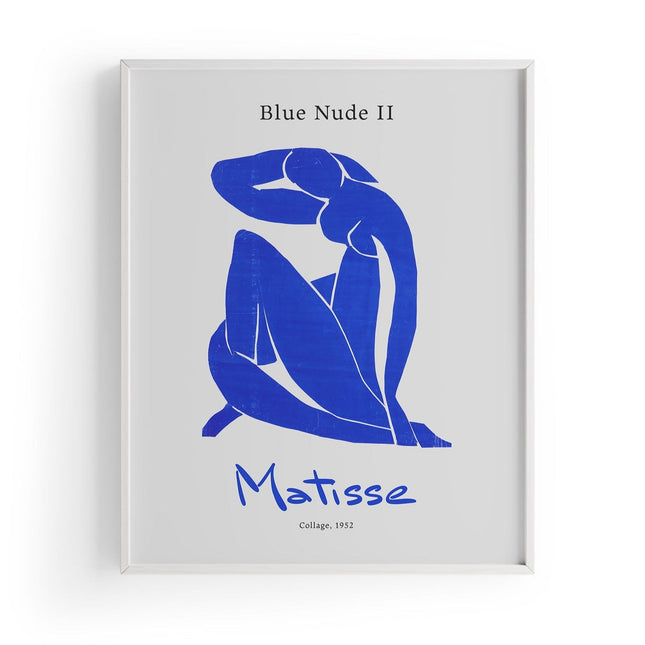 Blue Nude Ii | Henri Matisse Baskı-Baskı-ODA.products-30x40 cm-Beyaz Çerçeve-NowShopFun