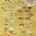 Bluesy El Dokuma Yün Kilim 113x173 Cm