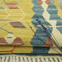 Bluesy El Dokuma Yün Kilim 113x173 Cm