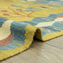 Bluesy El Dokuma Yün Kilim 113x173 Cm