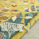 Bluesy El Dokuma Yün Kilim 113x173 Cm