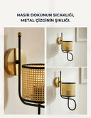 Bohemia Modern Hasır Aplik