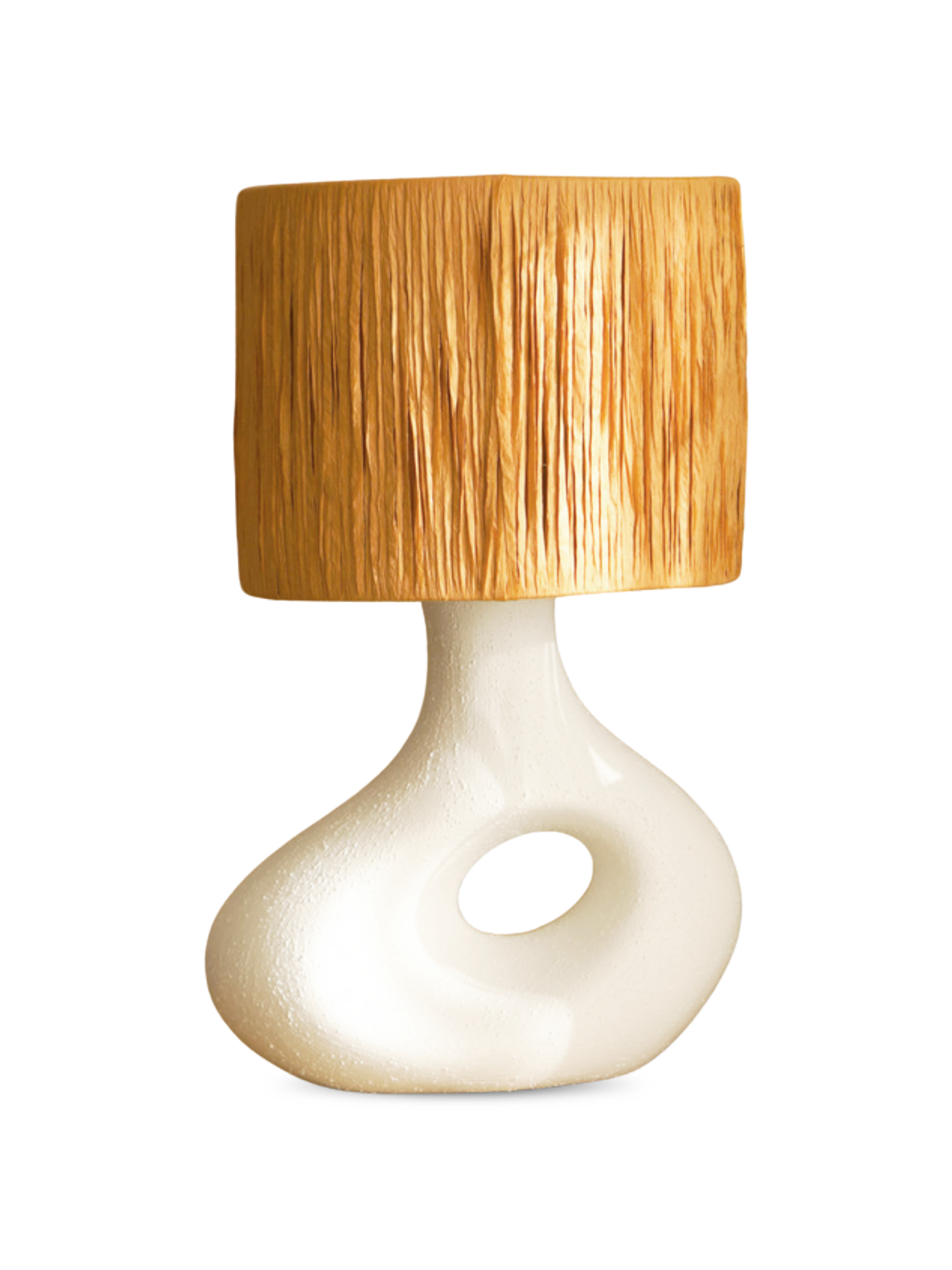 Boho Abajur-Abajur-Semya Home-Beyaz-NowShopFun