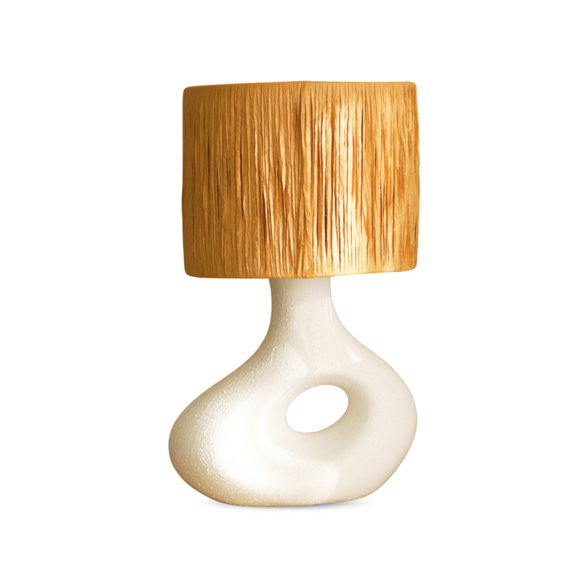 Boho Abajur-Abajur-Semya Home-Beyaz-NowShopFun