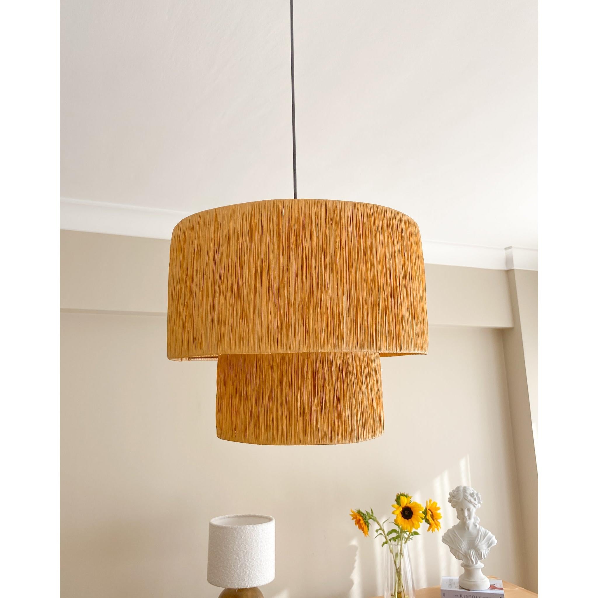 Boho Hasır Avize-Avize-Semya Home-NowShopFun