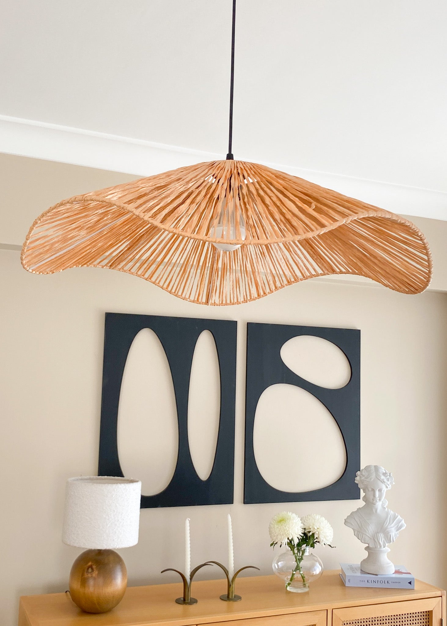 Boho Hasır Avize-Avize-Semya Home-NowShopFun