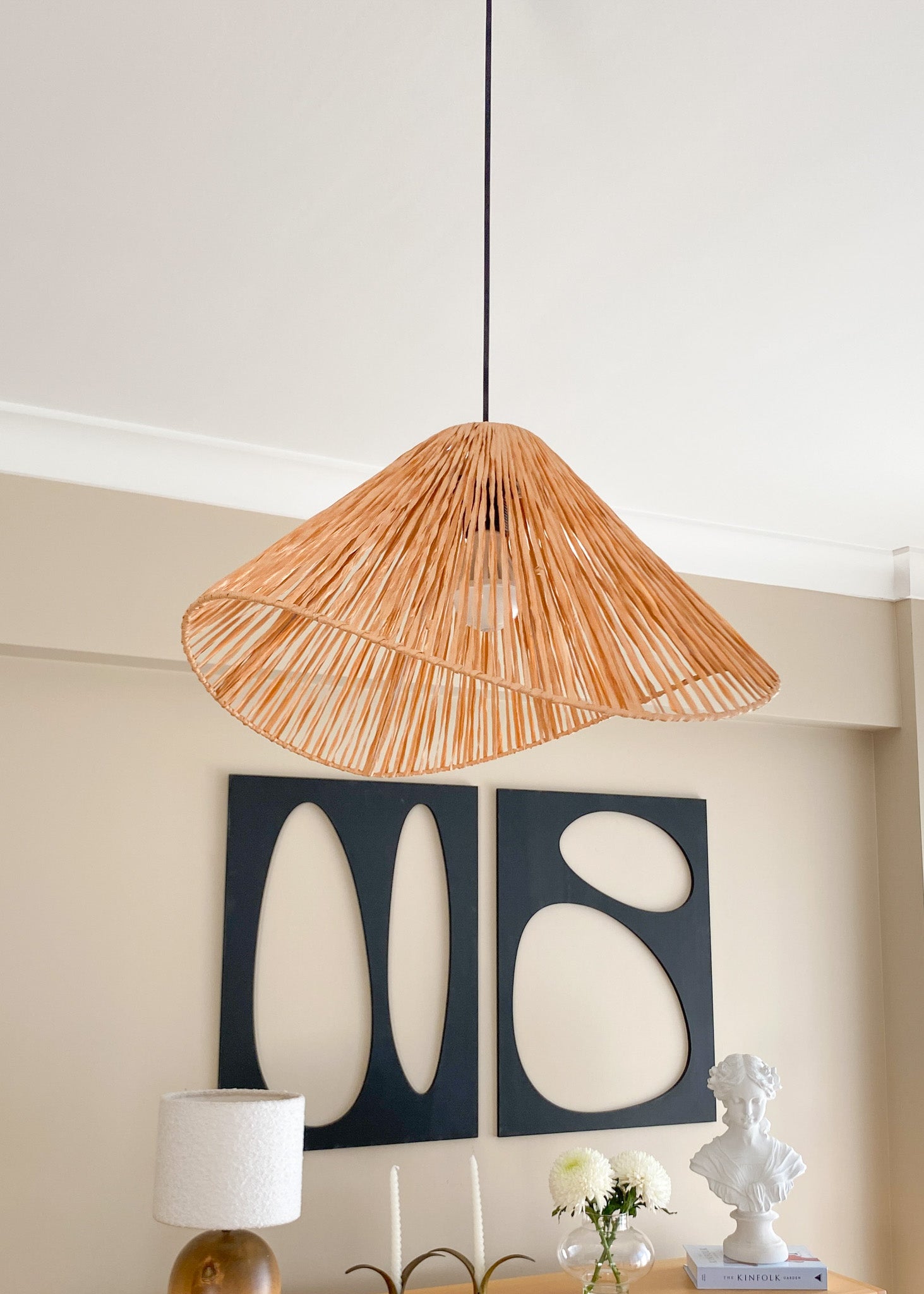 Boho Hasır Avize-Avize-Semya Home-NowShopFun