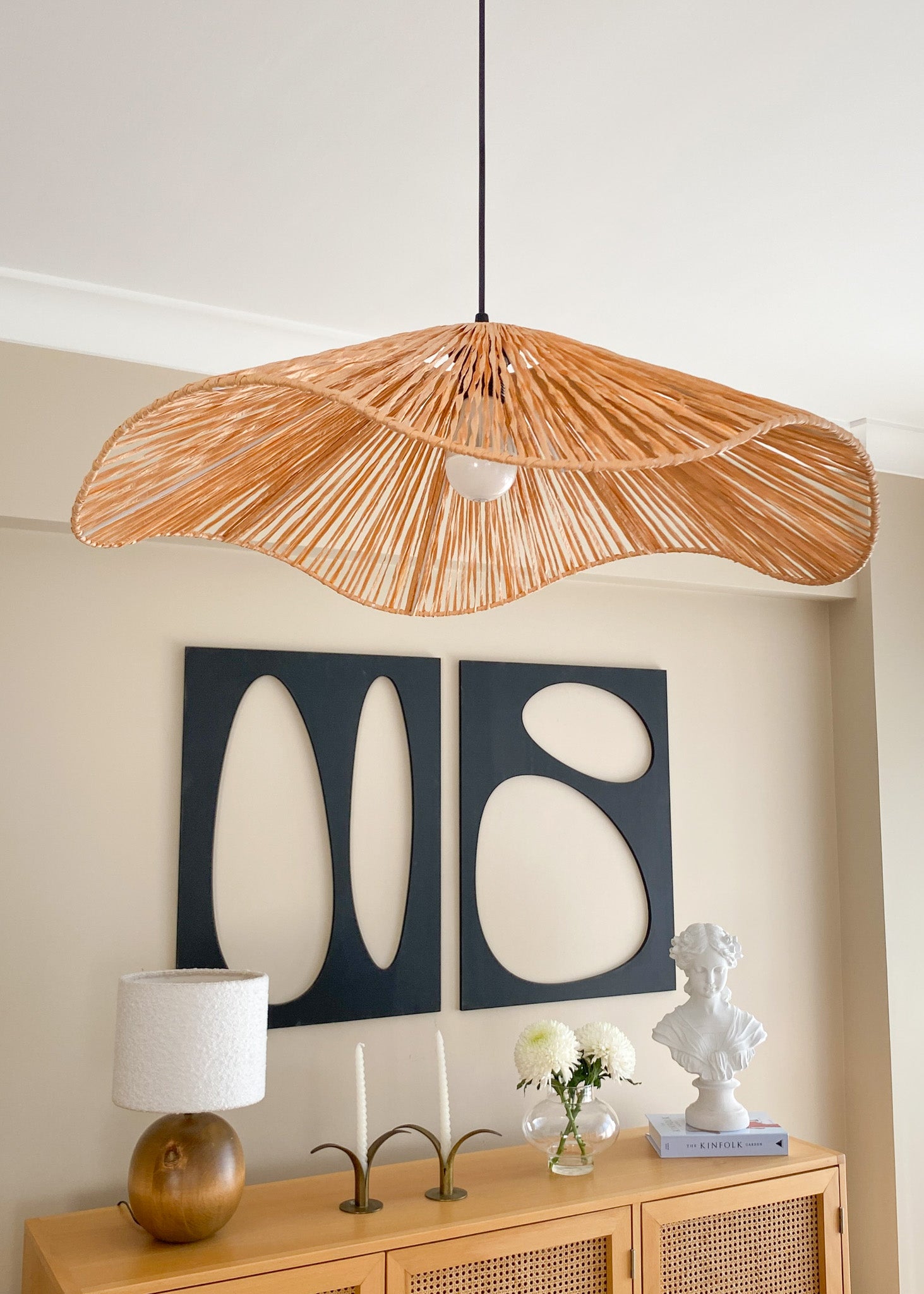 Boho Hasır Avize-Avize-Semya Home-NowShopFun