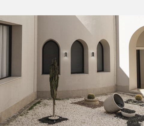 Boj Apli̇K 2l Anthracite Ø9x15 Cm Led 2x6w 3000k Ip54