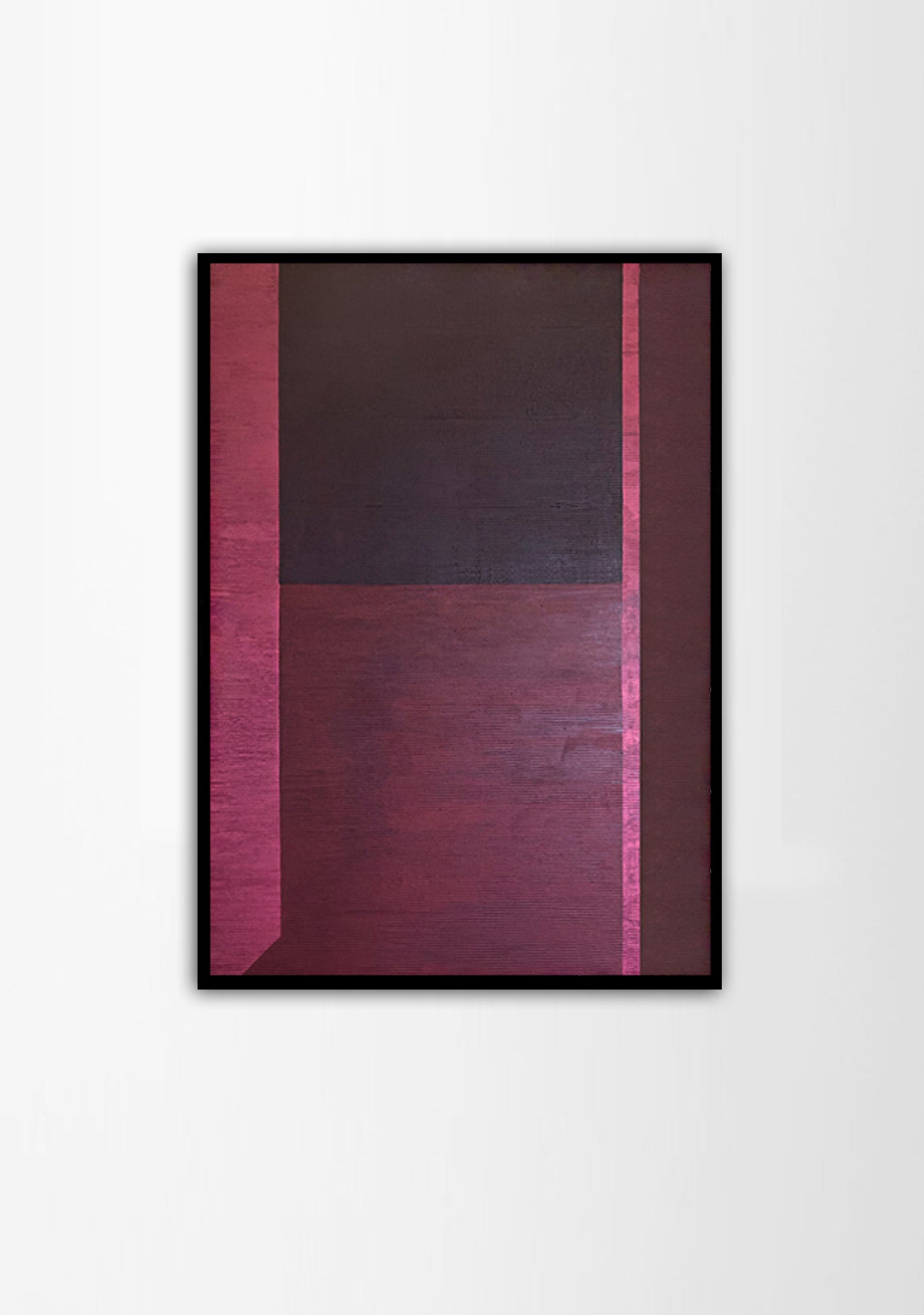 Bold Red No.02 Kanvas Üzeri Akrilik El Yapımı Tablo