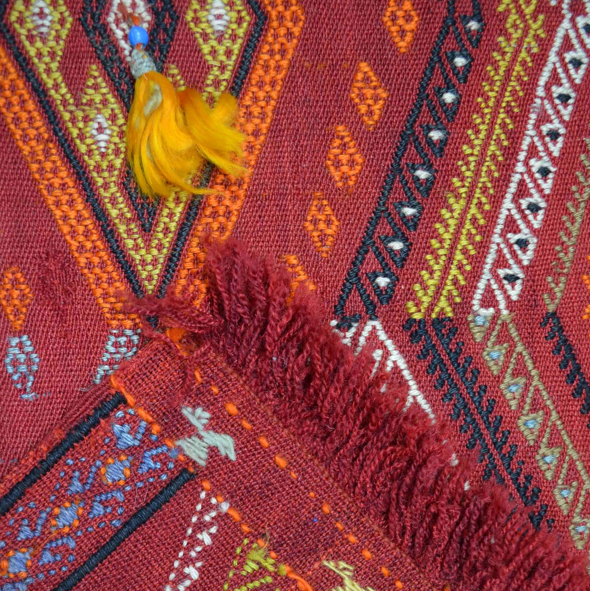 Boncuk Detaylı Sivas Cicim Kilim