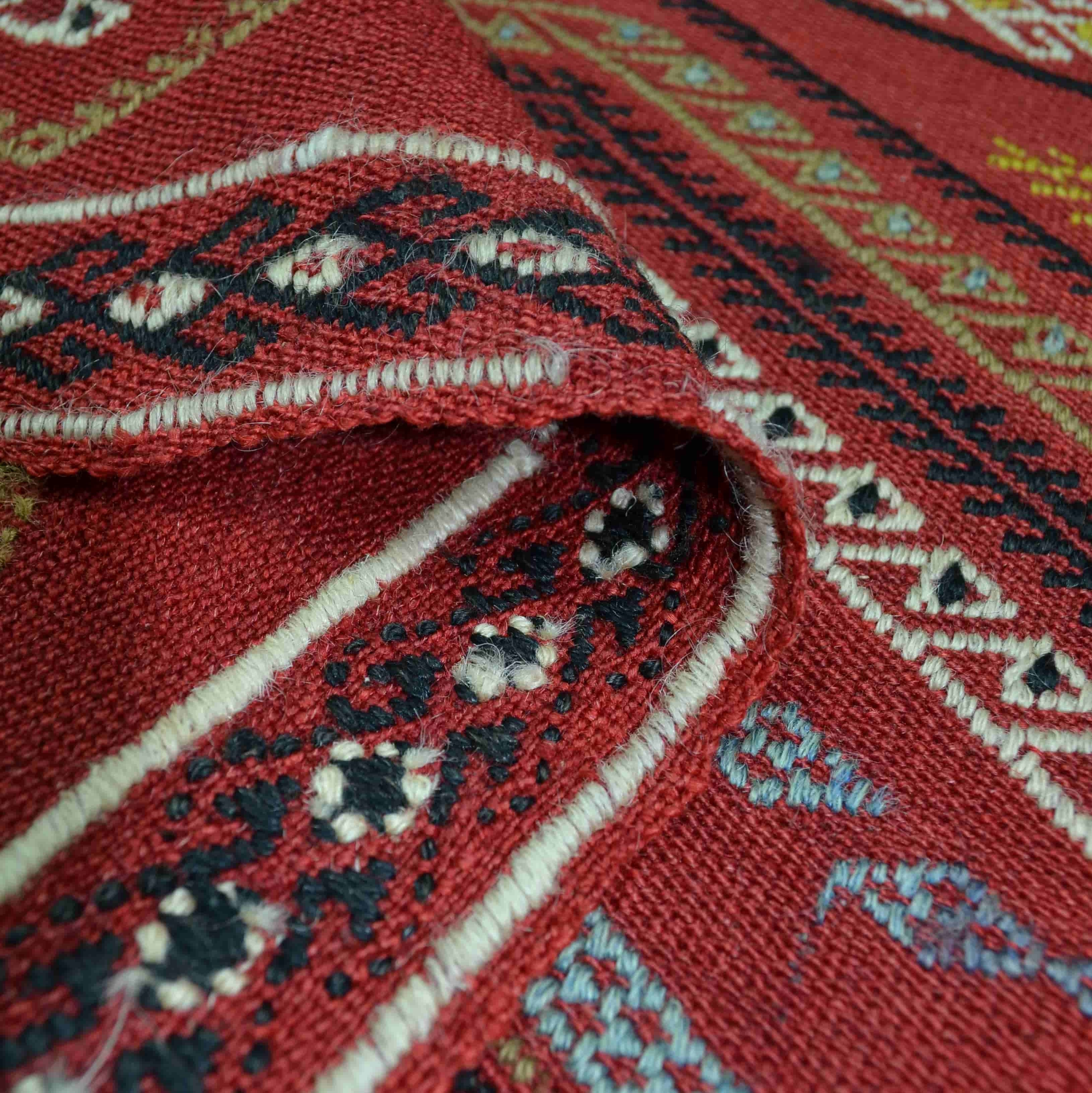 Boncuk Detaylı Sivas Cicim Kilim